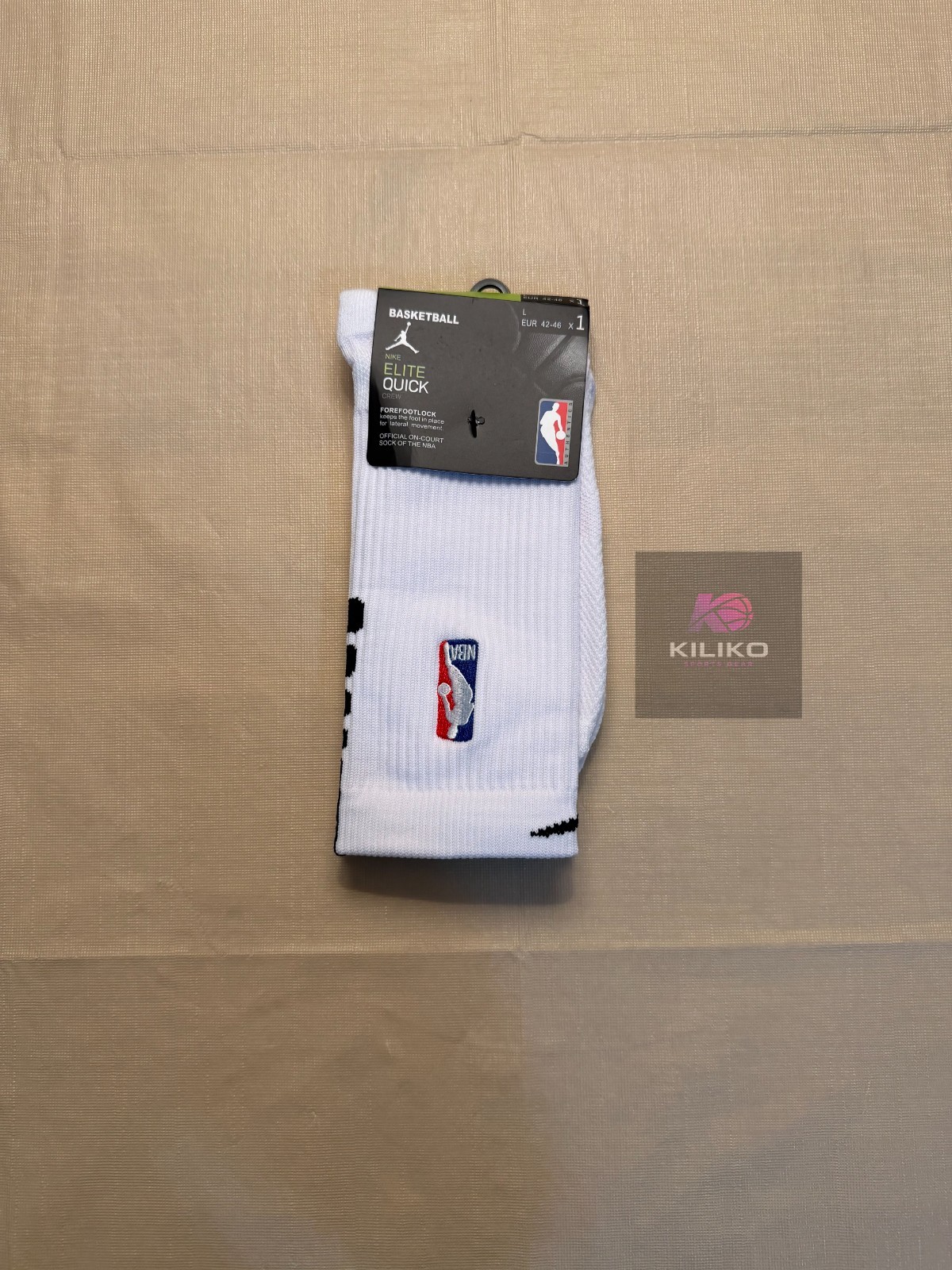 Nike NBA AUTHENTICS – Elite Quick Socks – All Colors – Crew Length ,Large