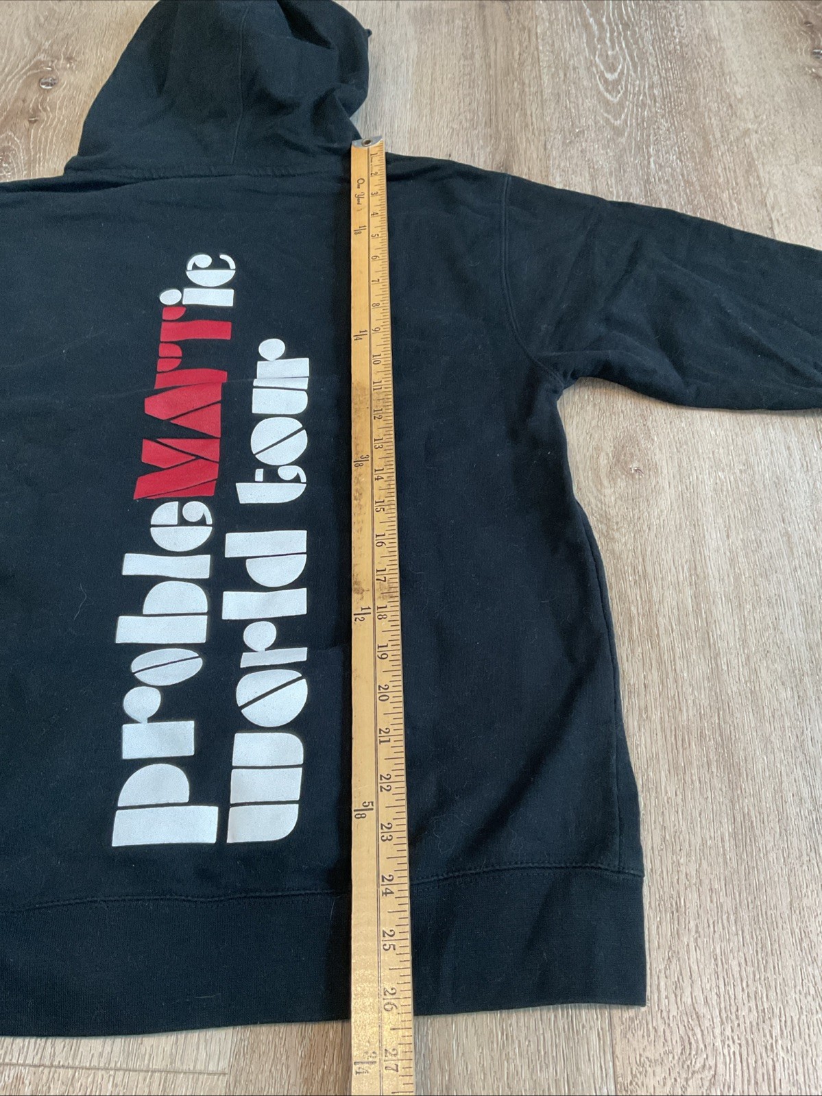 Matt Rife – ProbleMATTic World Tour Hooded Sweatshirt – Black – Size Small