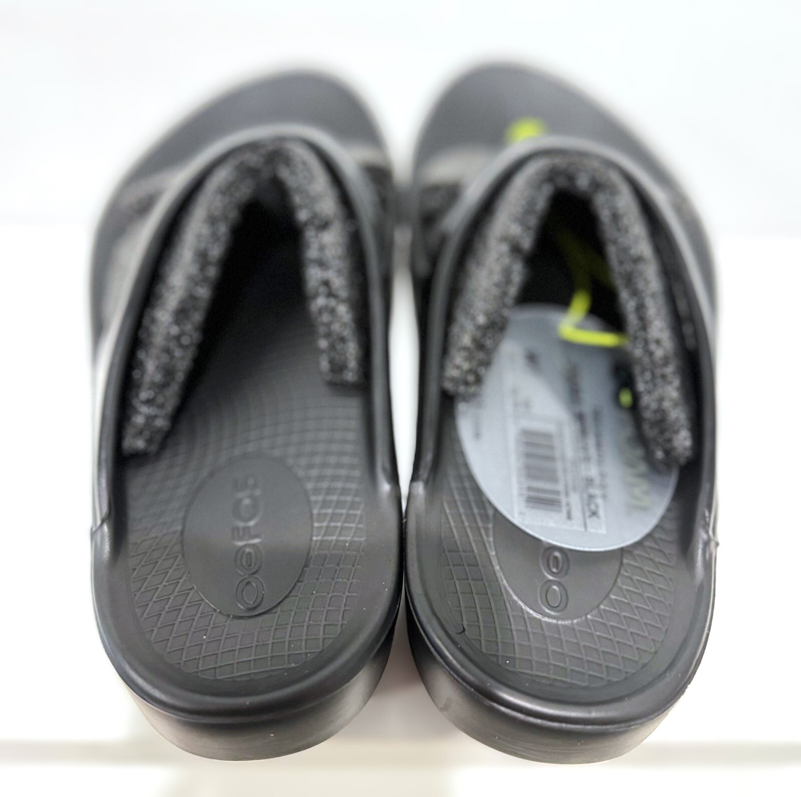 OOFOS OOLALA Women’s Recovery Sandal #1400 – Black – Choose Size