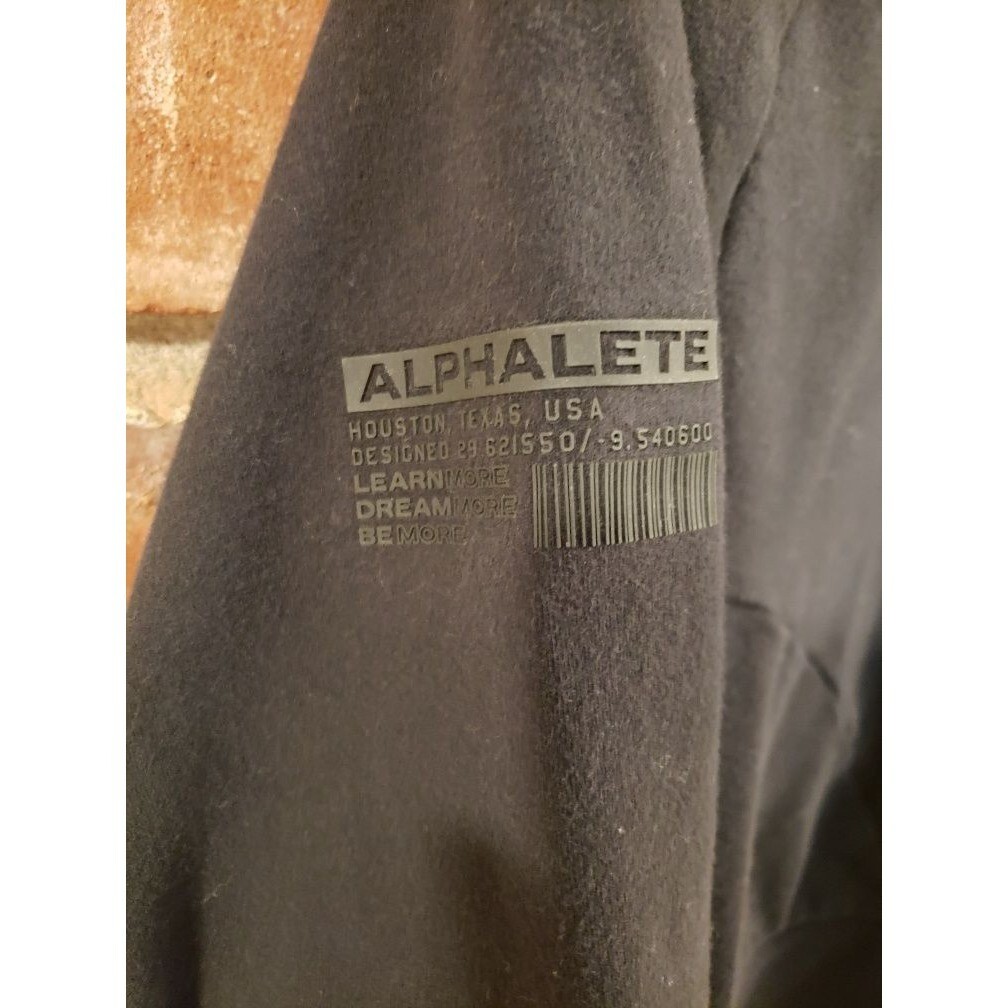 Alphalete Women’s Black Cropped Performance Hoodie | Athletic Gym, Activewear