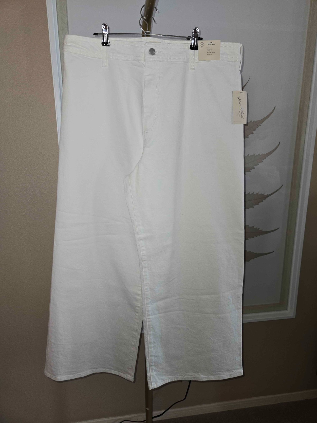 Universal Threads High Rise Sailor Wide Leg; Red, Terracotta, White or Blue