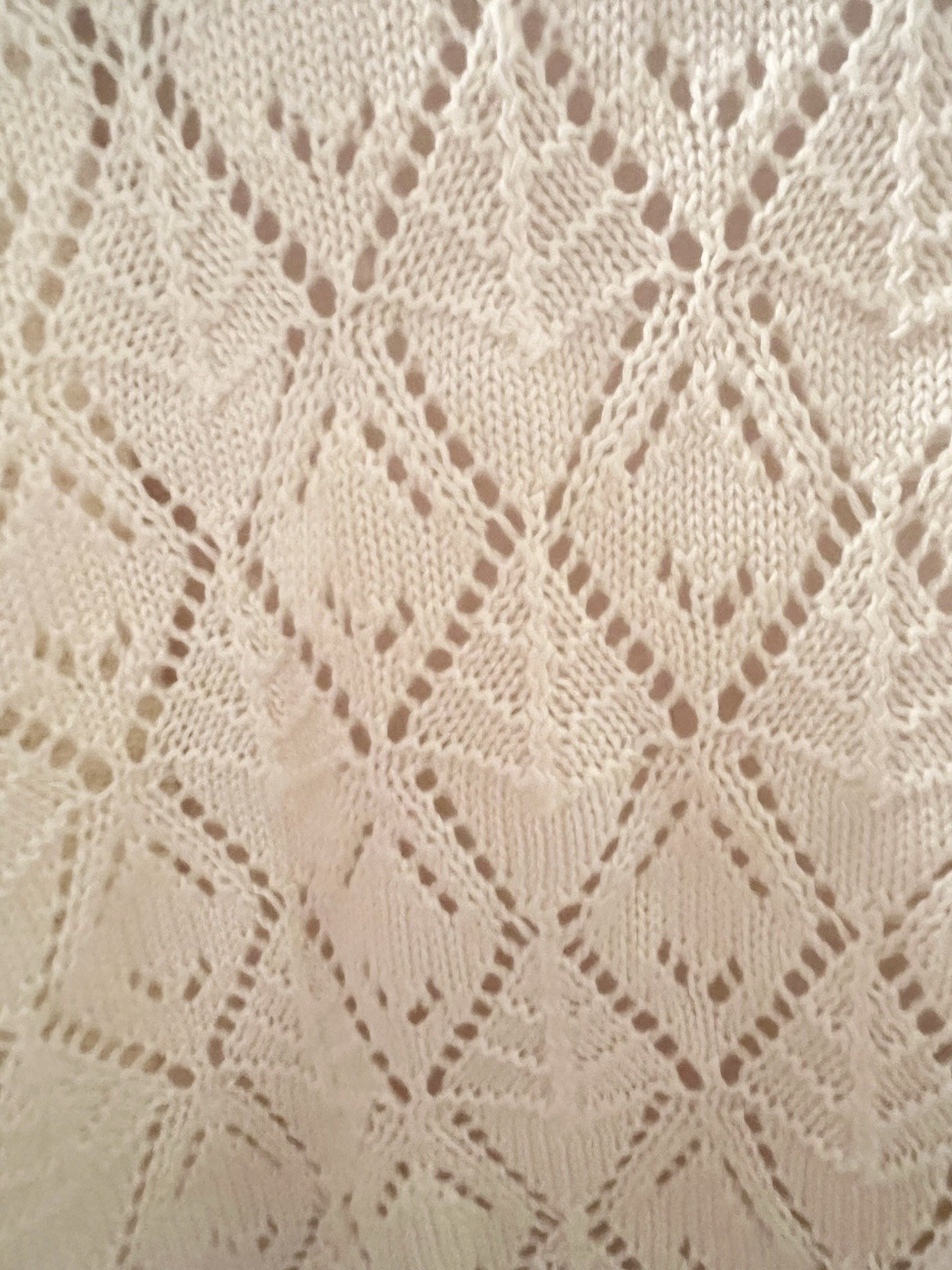 Lennie for Nina Leonard White Crochet Classic. Basic. Capsule wardrobe. Layering