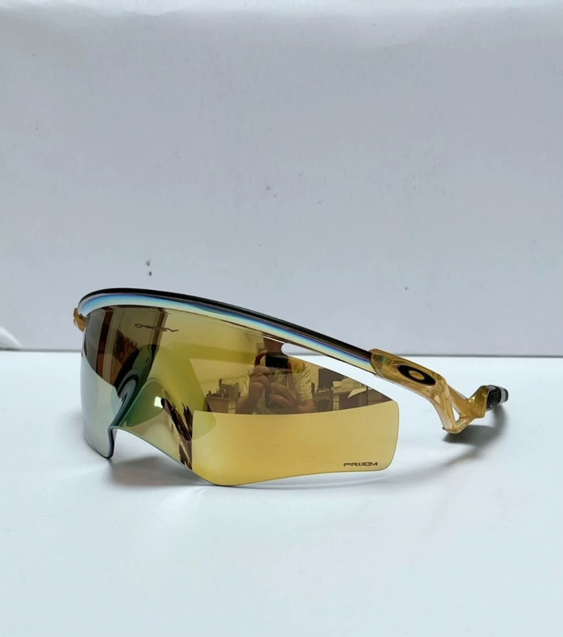 Oakley QNTM Kato OO9481D Sunglasses, Gold Frame, Gold Lenses