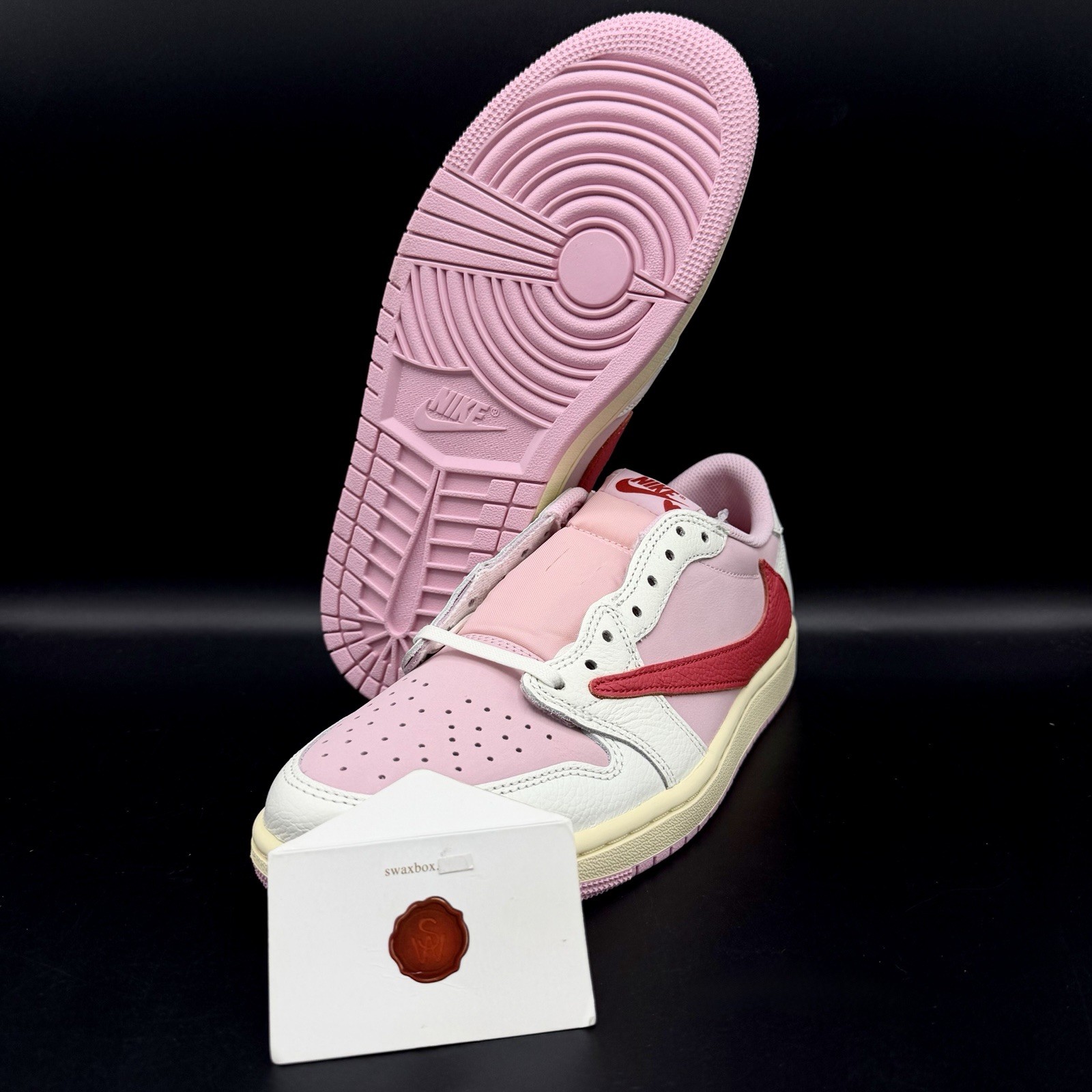 Travis Scott x Air Jordan 1 Low OG SP “Tropical Pink” IQ7604-101