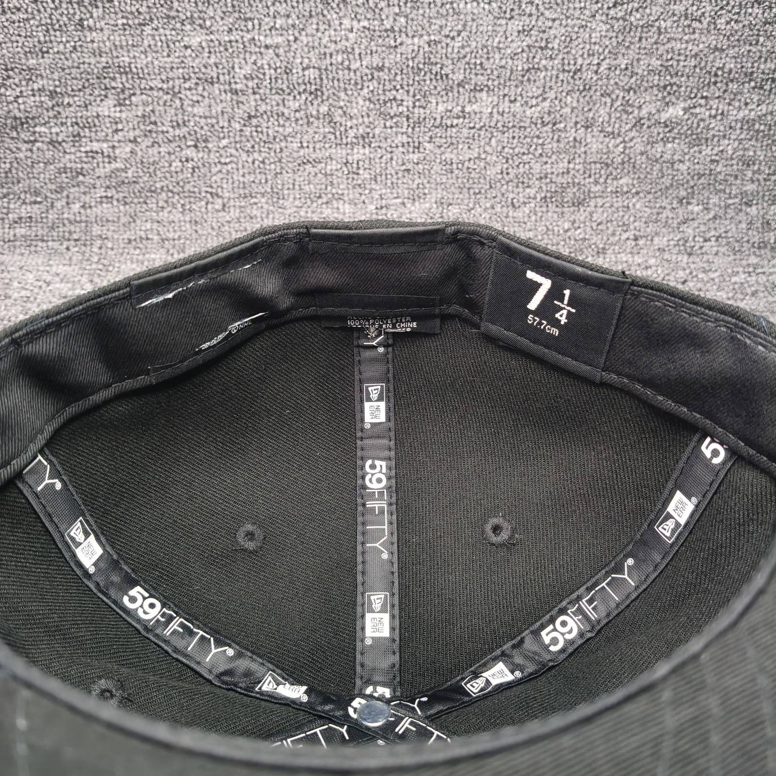 New Era Colorado Avalanche 59FIFTY Fitted Black 7 1 4 NHL Cap