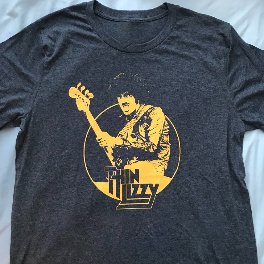 Phil Lynott Thin Lizzy T-shirt Black Unisex All Sizes Music Lover Gift