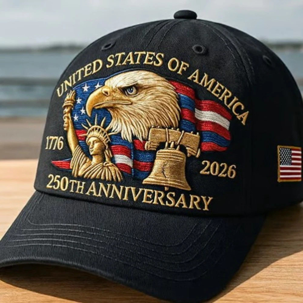 Baseball Cap United States 250th Anniversary Hat