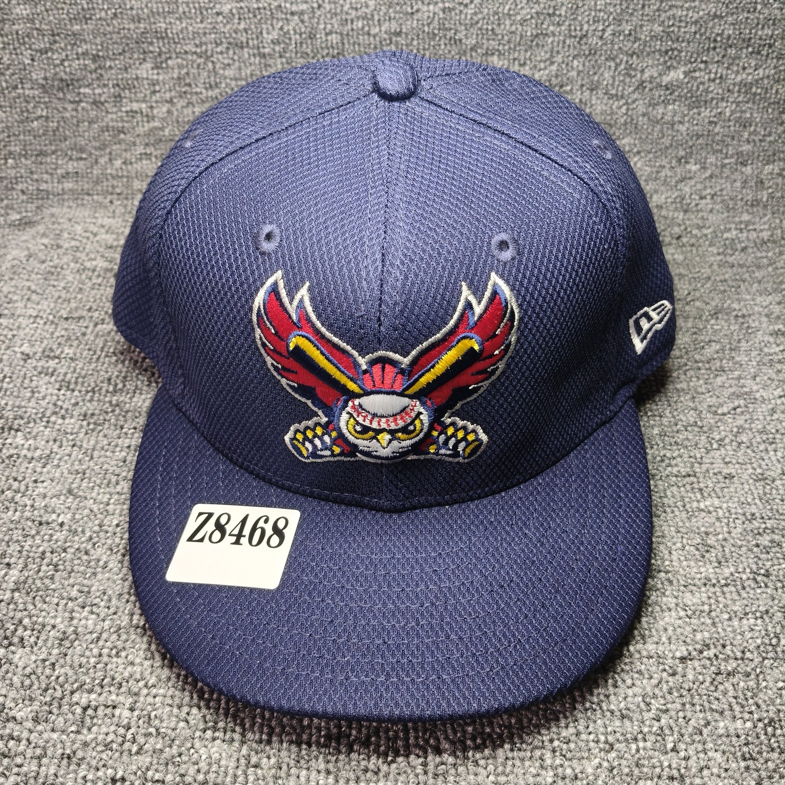 New Era MiLB Owl Mascot 59FIFTY Fitted Navy 7 5 8 Hat