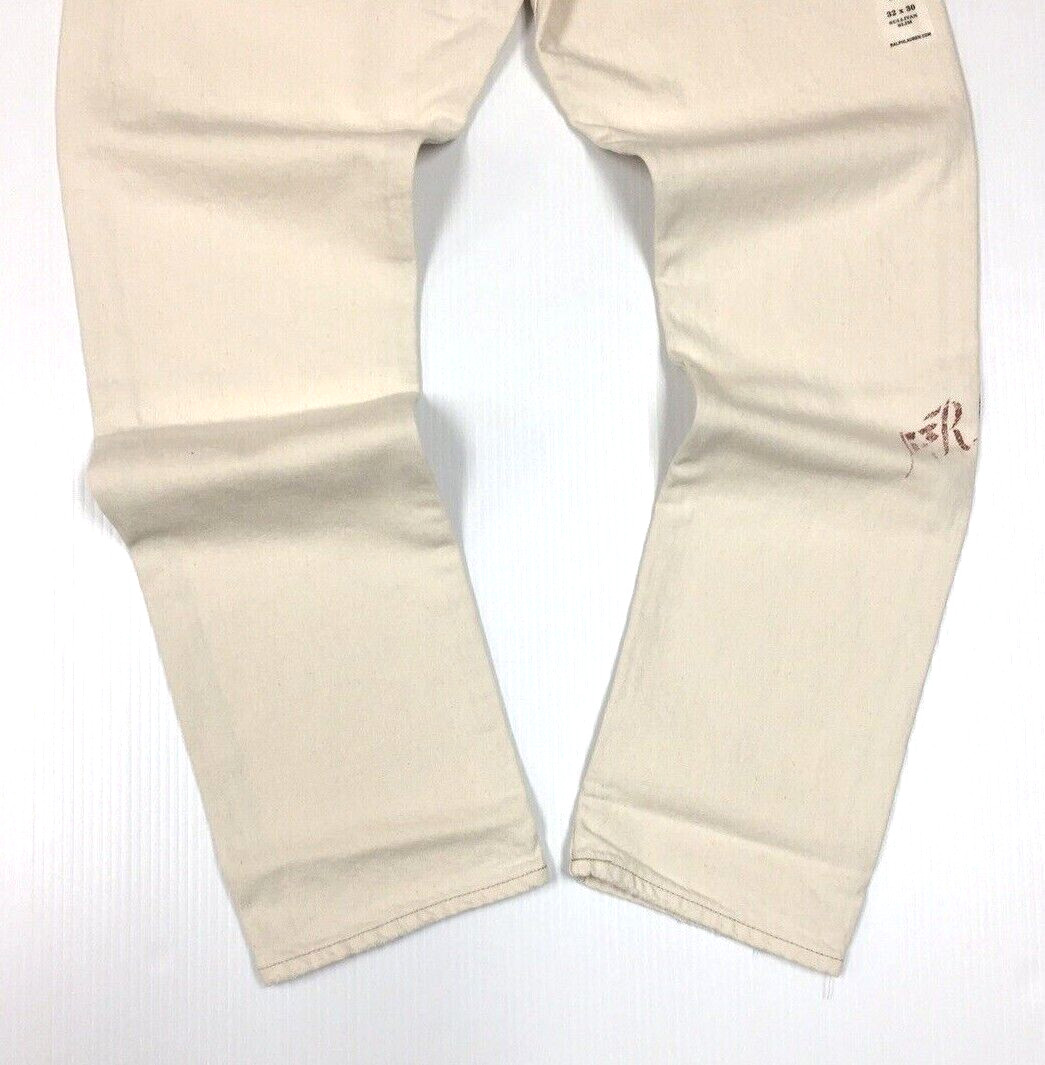 Polo Ralph Lauren Sailing Yacht Artist Artwork Pen Drawing Royal CP93 Slim Jeans