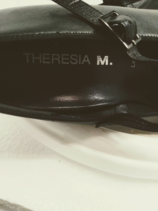 THERESIA M. Leni Women’s Black Heels Comfort Orthopedic inserts Size 7.5 US