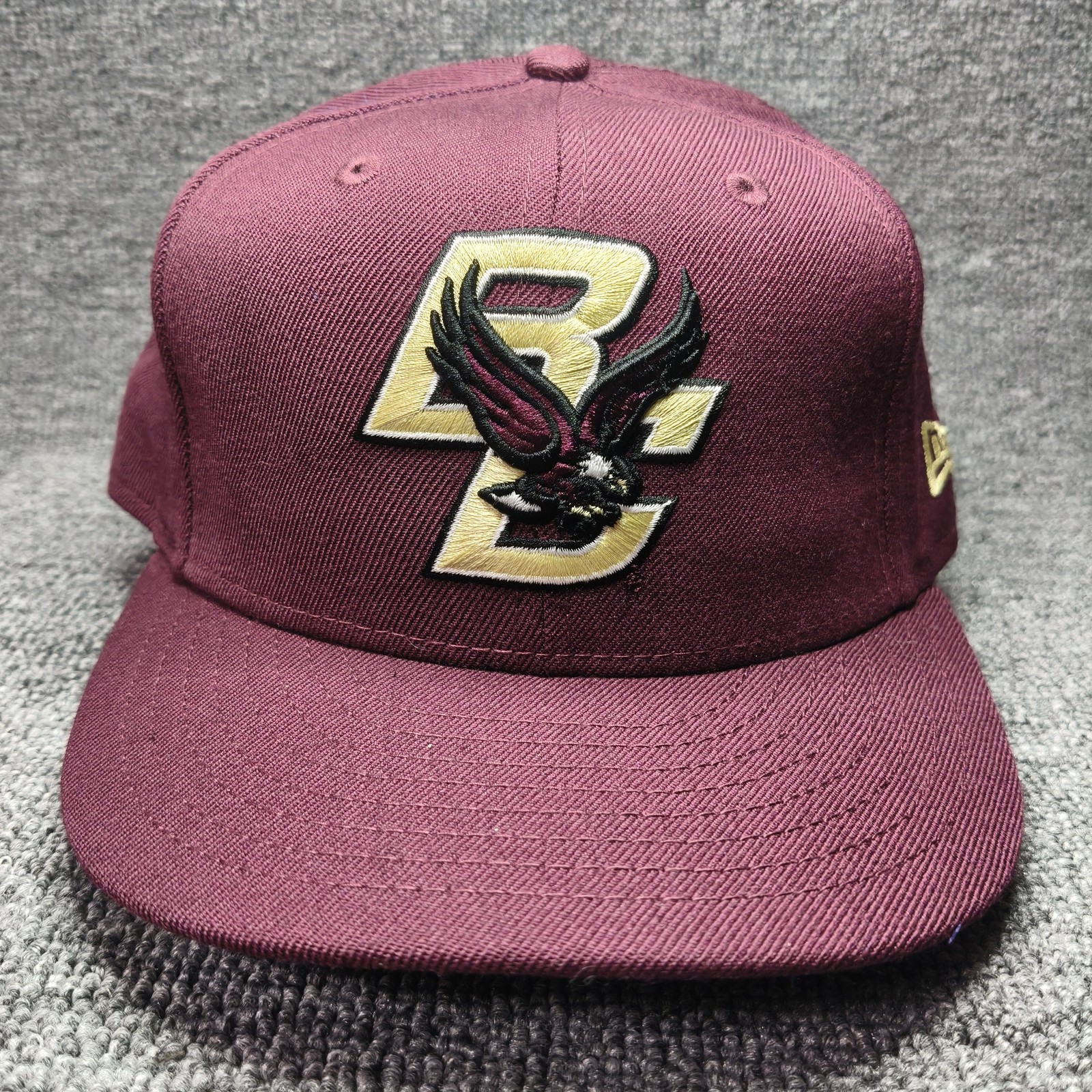 New Era Boston College Eagles 59FIFTY Fitted Maroon Hat 7 5 8