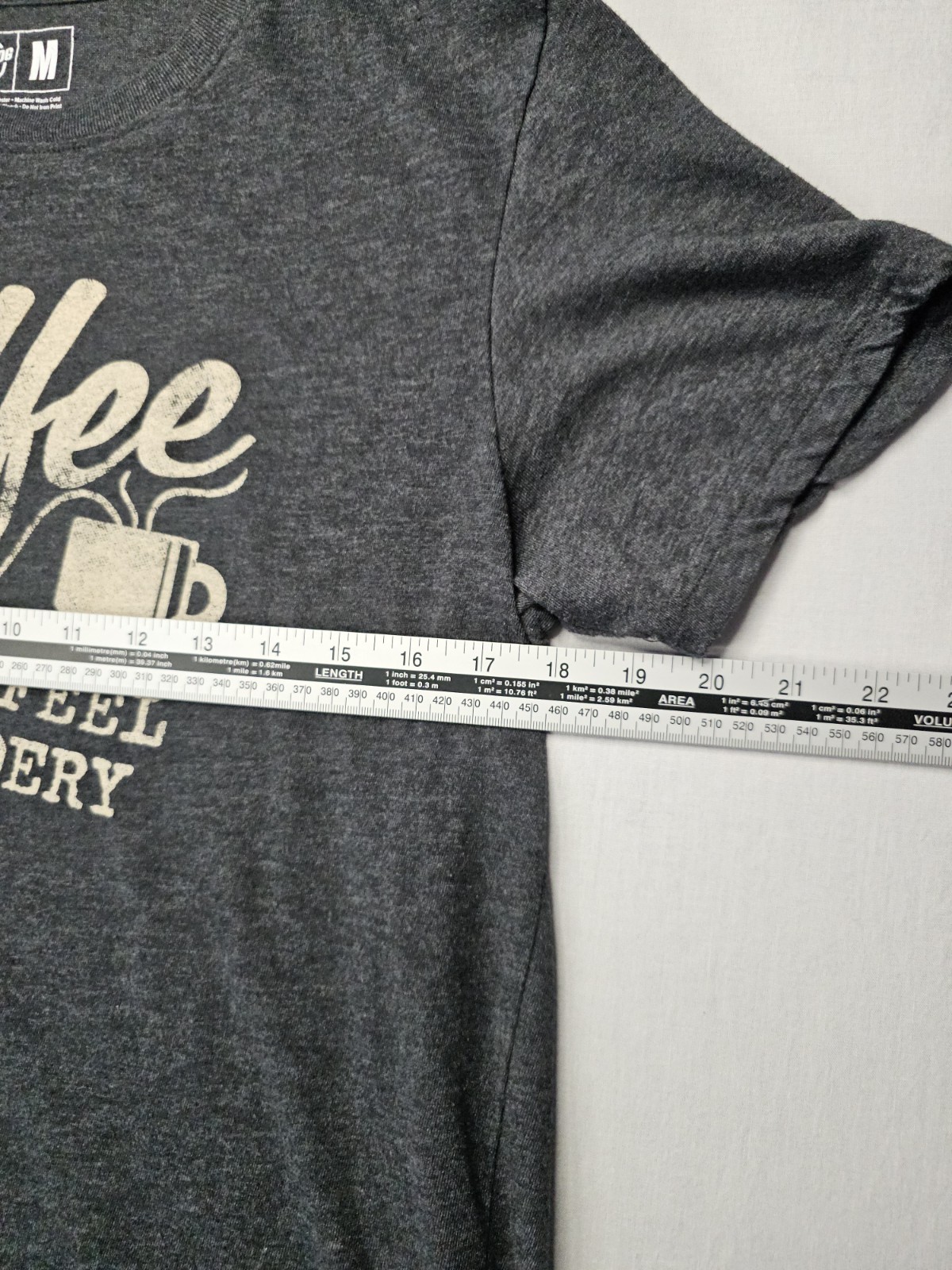 Crazy Dog T-Shirts Coffee Makes Me Feel Less Murdery Funny Sarcastic Tee Men’s M
