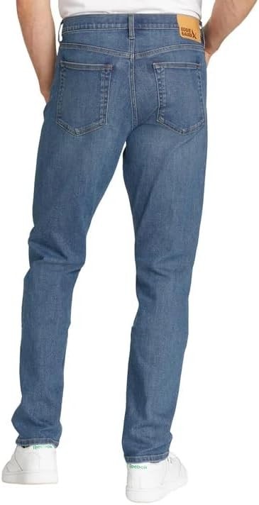 Eddie Bauer Men’s Straight Fit Stretch Jeans, Blue, Size 30X29