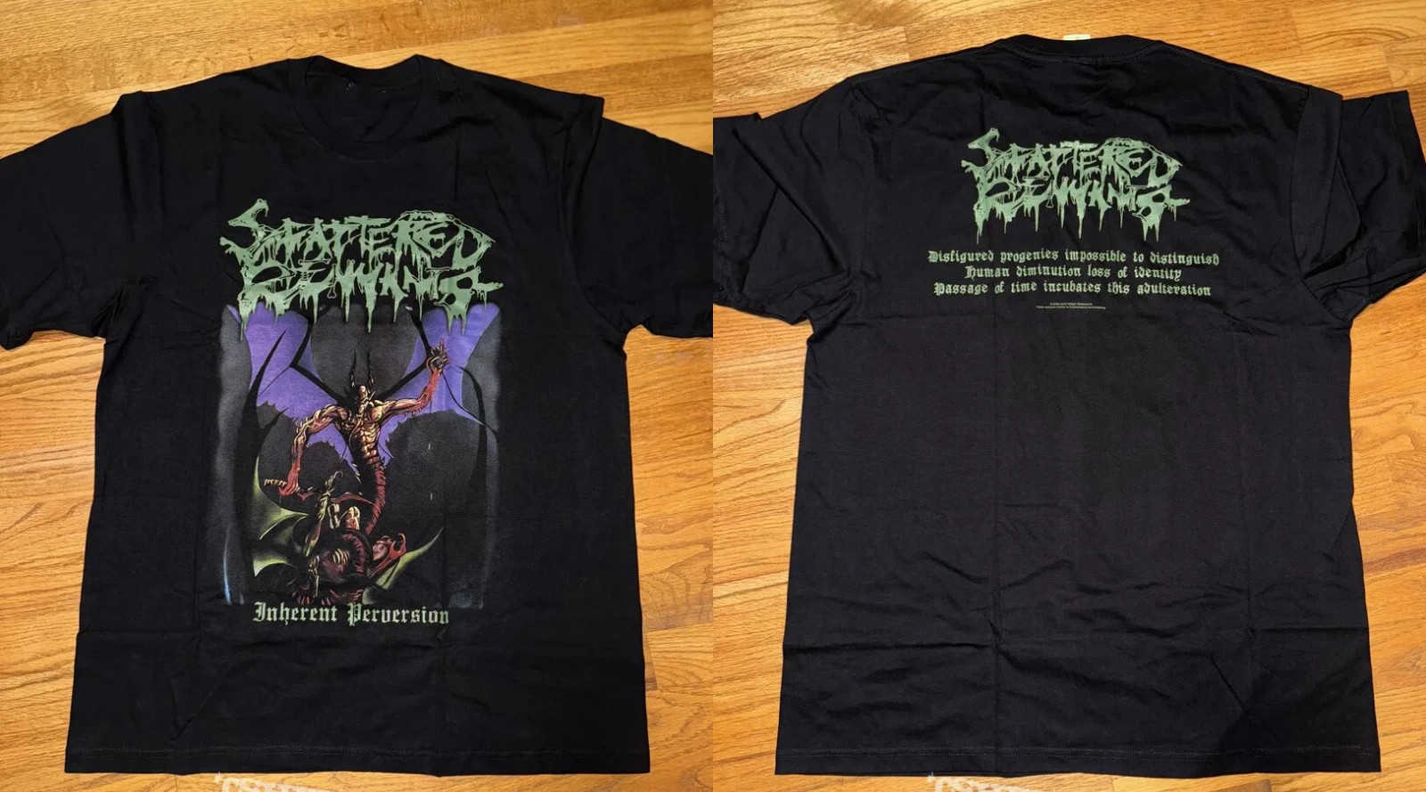 Scattered Remnants Inherent Perversion Reprint Tee Unisex Cotton S-4XL