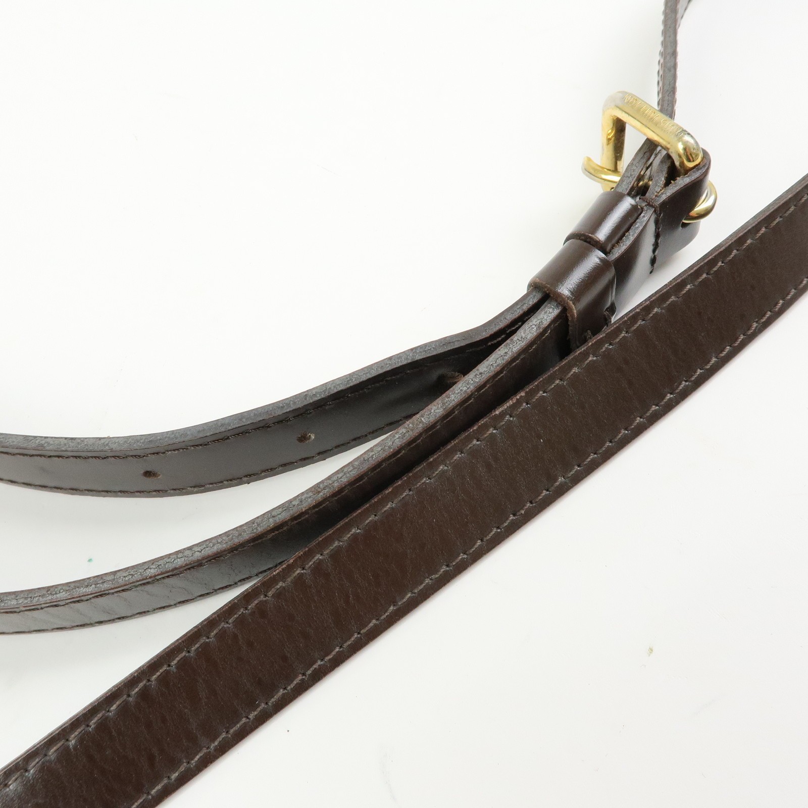 Louis Vuitton Damier Bloomsbury PM Shoulder Bag Brown N42251 Authentic Used F/S
