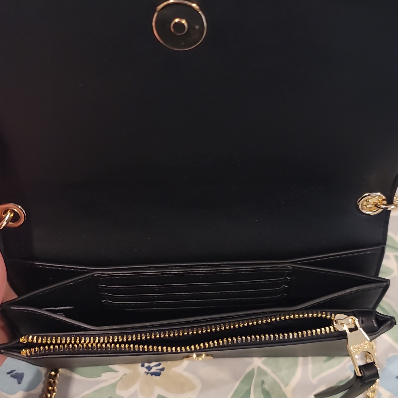 Versace Jeans Couture crossbody bag in synthetic saffiano leather BRAND NEW