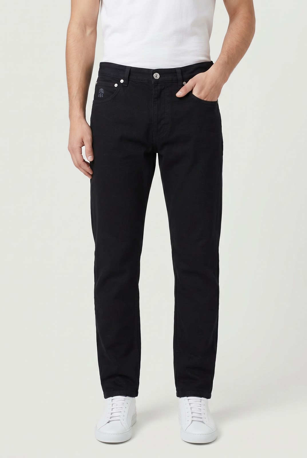 BRUNELLO CUCINELLI MEN’S LEISURE FIT 5 POCKET DENIM JEAN PANTS NWT MSRP $1045