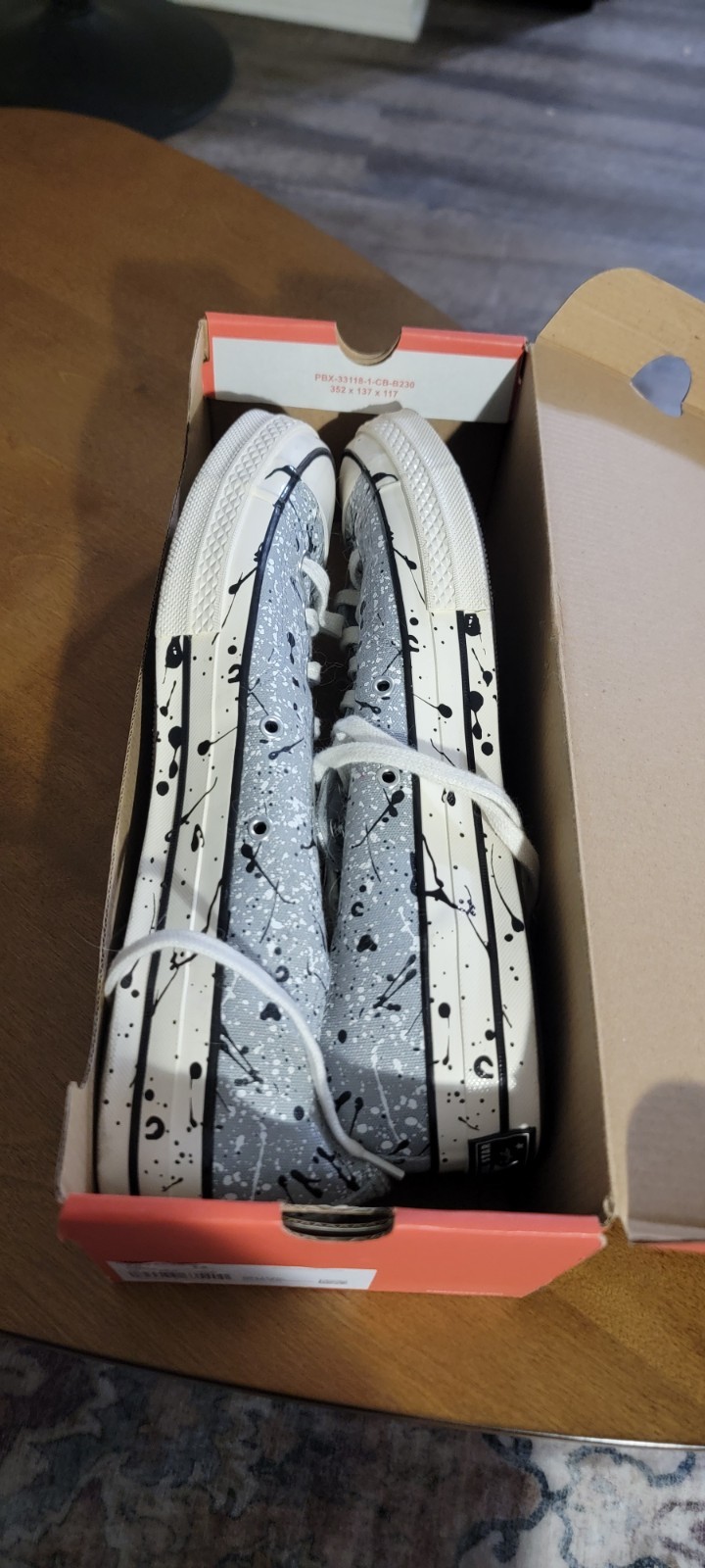 Size 12 – Converse Chuck 70 Low Archive Paint Splatter