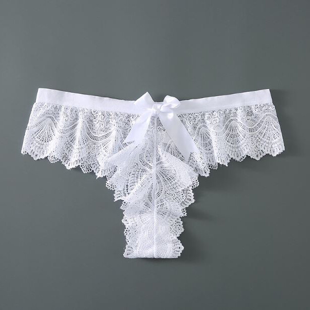 Plus Size Sexy Womens Seamless Lace Panties Briefs T back G string Thong 3-Packs