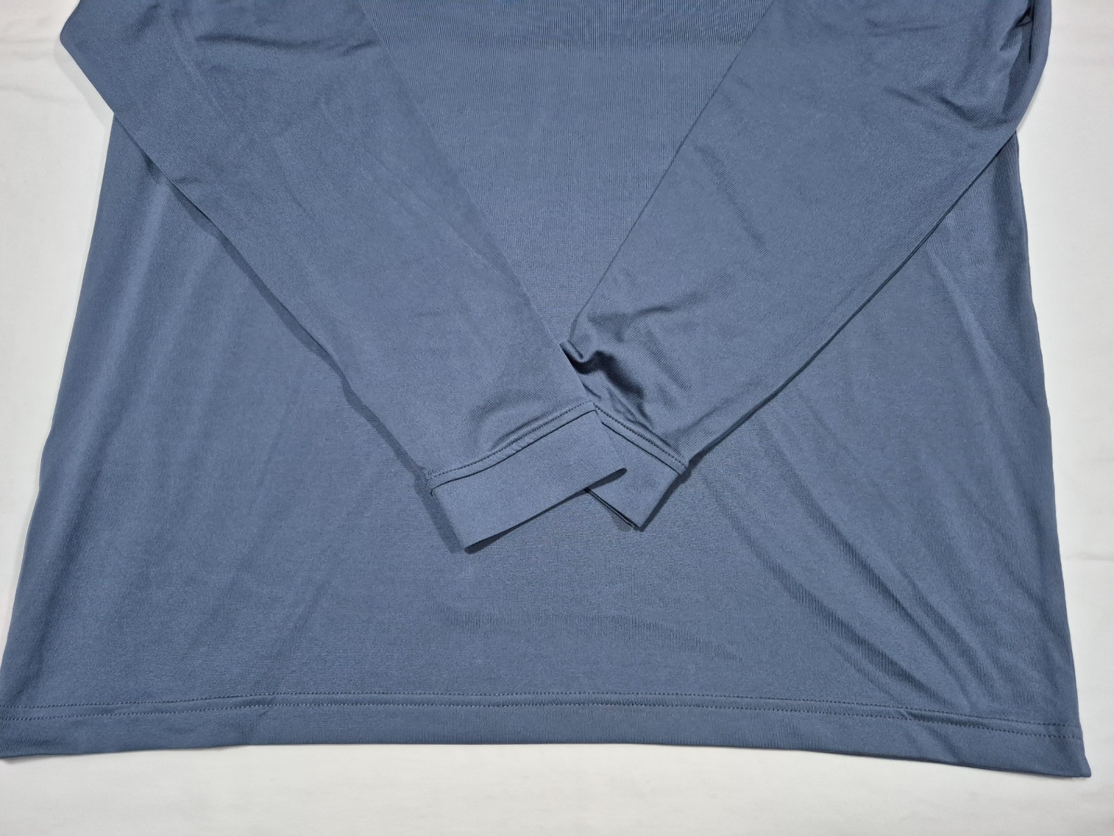 Under Armour Pullover Mens Blue Long Sleeve 1/4 Zip Golf UPF 50+ Top Loose