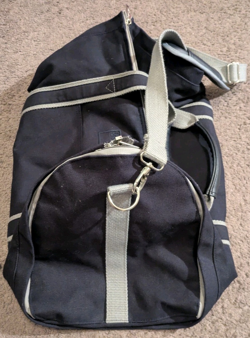 Scarborough & Tweed Goldman Sachs 150 Year Canvas Duffel Garment Bag w/ Dust Bag