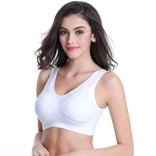 Women s Plus Size Seamless Bra S-7XL Wireless Non Wired Adjustable Sports Yoga