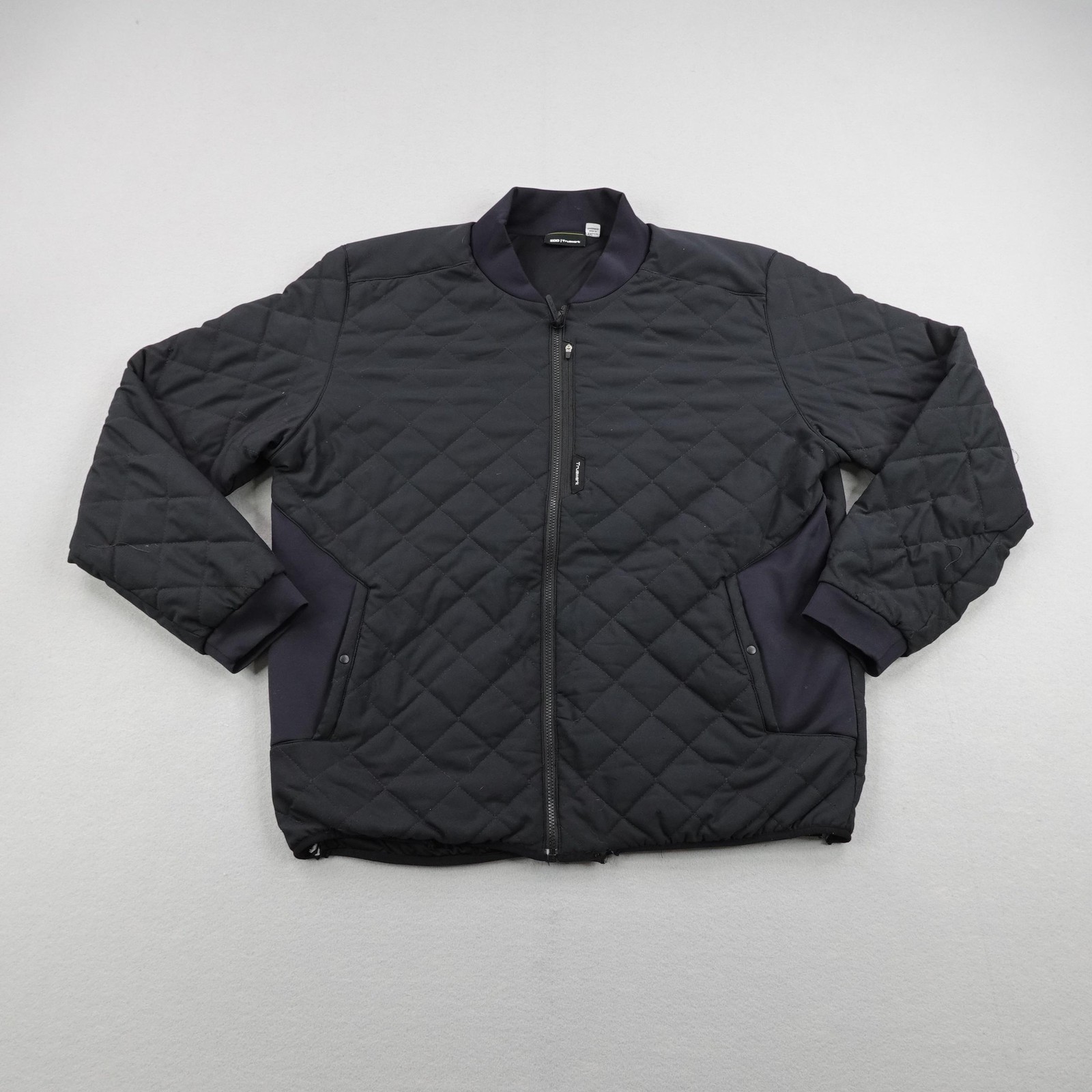 Truewerk Jacket Mens 2XL Black Edo Puffer Quilted Bomber Insulated Work Coat