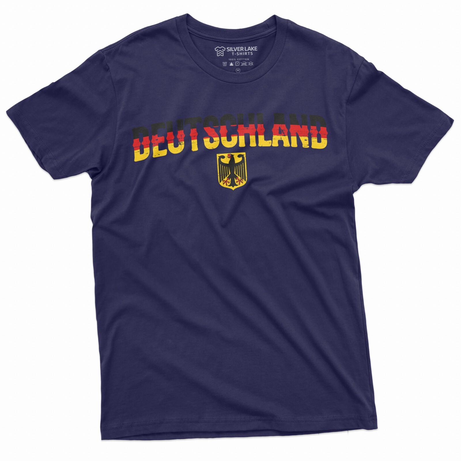 Men’s Germany T-shirt Deutschland Patriotic German Flag Tee Shirt Womens Mens T