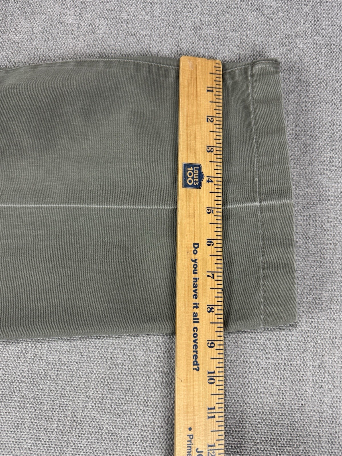 Vintage 90s Dockers Mens 34×30 Faded Pleated Straight Leg Chino Pants Green