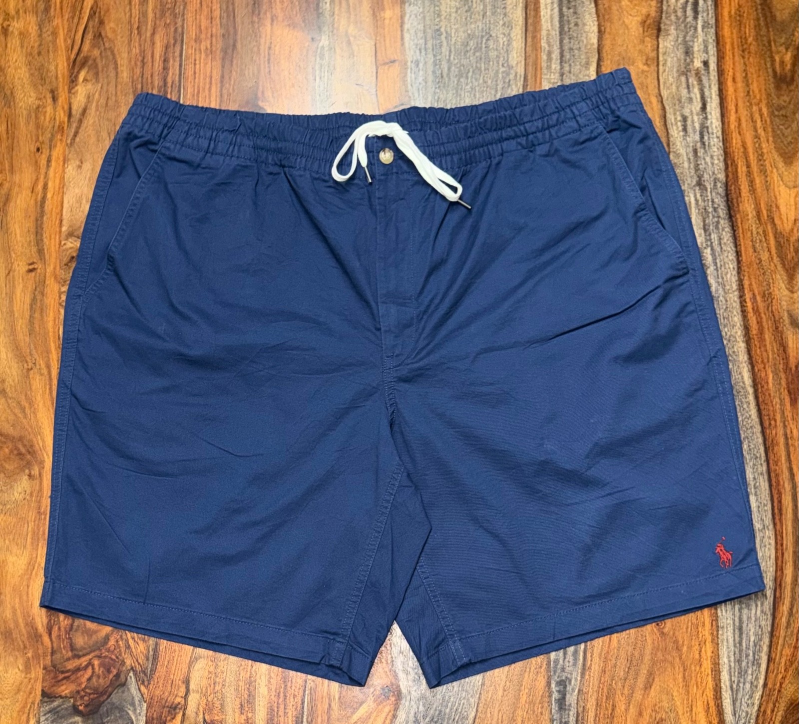 Polo Ralph Lauren Men’s Classic Fit Prepster Shorts Navy Blue Big & Tall Sizes