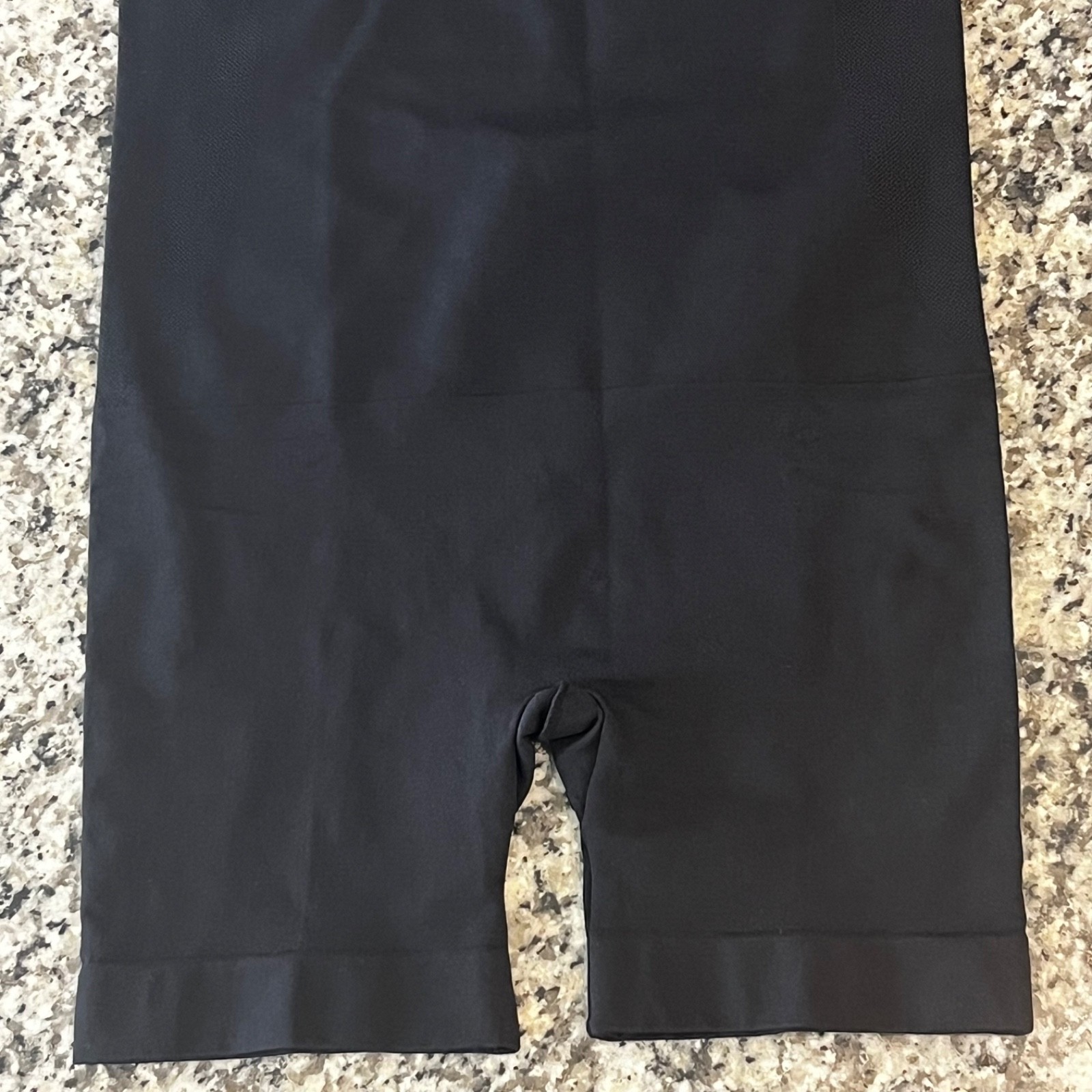NWT Shapermint Open Bust Bodysuit Shaper Shorts Womens Medium Black #73005