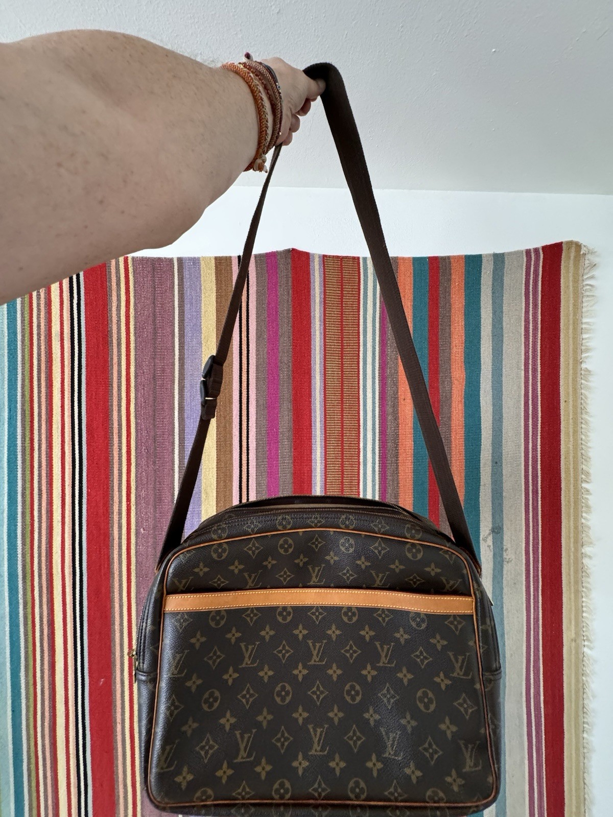 Louis Vuitton Reporter Bag Monogram Canvas GM