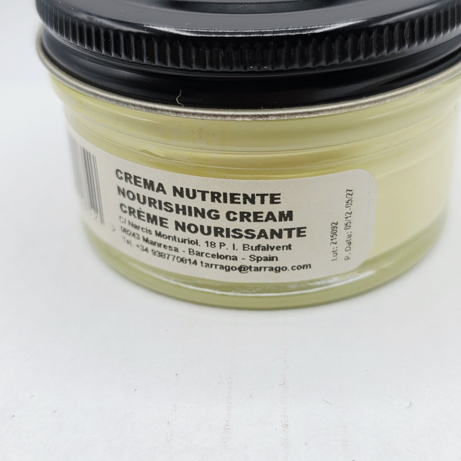 Tarrago Shoe Polish # 114 Soft Yellow Cream Leather Protector 1.76 oz. 50ml Boot