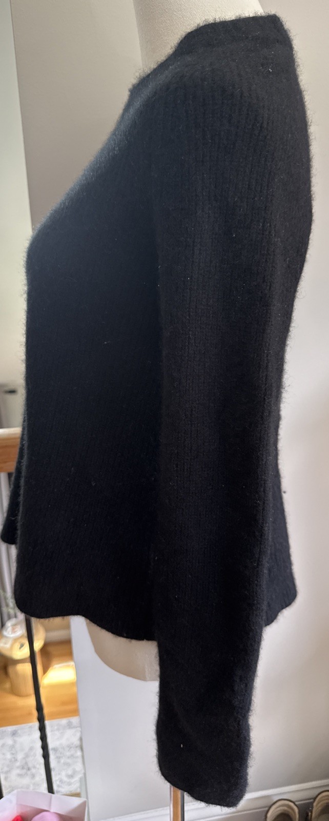 Quince 100% Mongolian Cashmere Fisherman Crewneck Sweater Women’s US Size Small