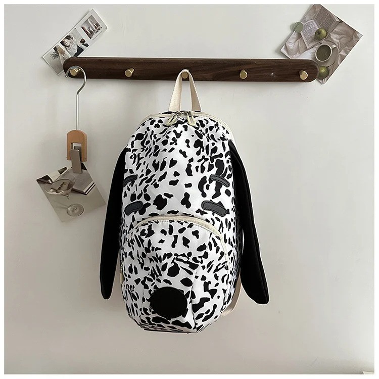 Cute Snoopy Anime Backpack Oxford Cloth Large Capacity Travel School Bag