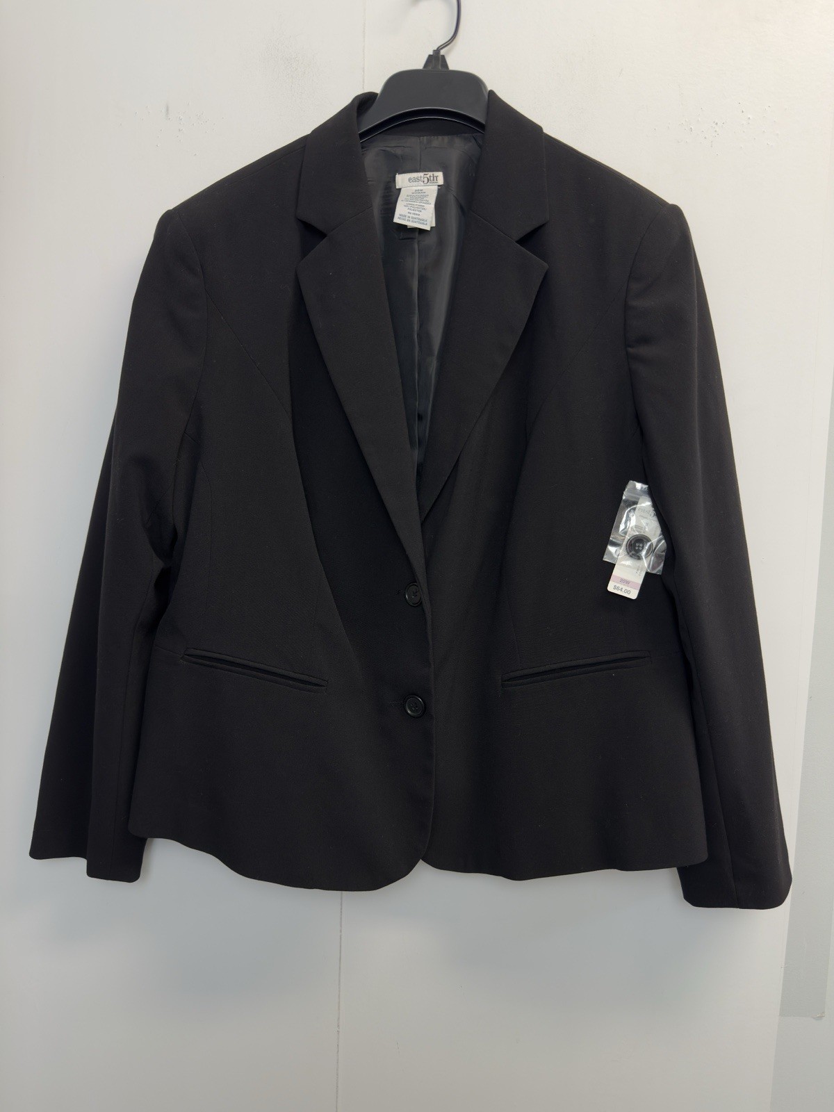 NEW East 5th Blazer Womens Size 20W Blazer Jacket Work Office Career Capsule