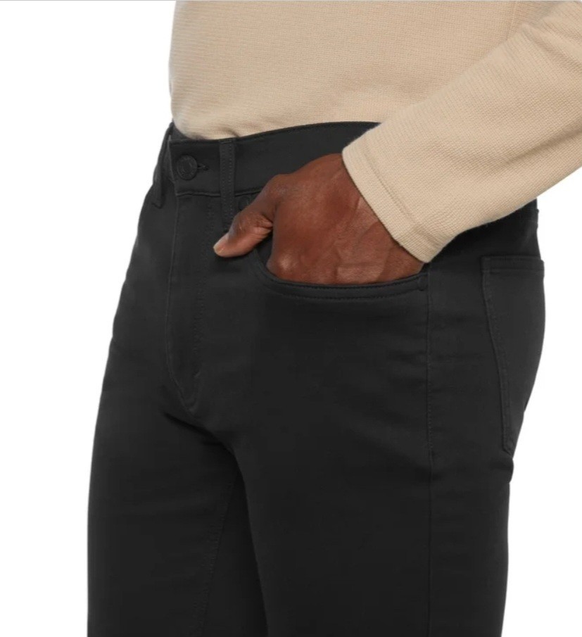 Banana Republic Men’s 5 Pocket Pant Slim Fit Black 34×30