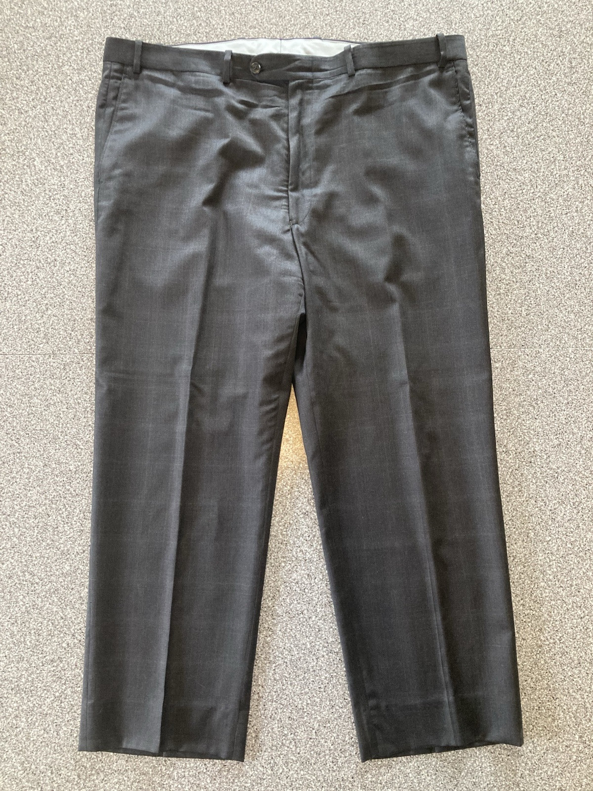 READ 2 Piece: Peter Millar Suit Men 48T Grey Wool Stretch 2 Button+Pants 40×28