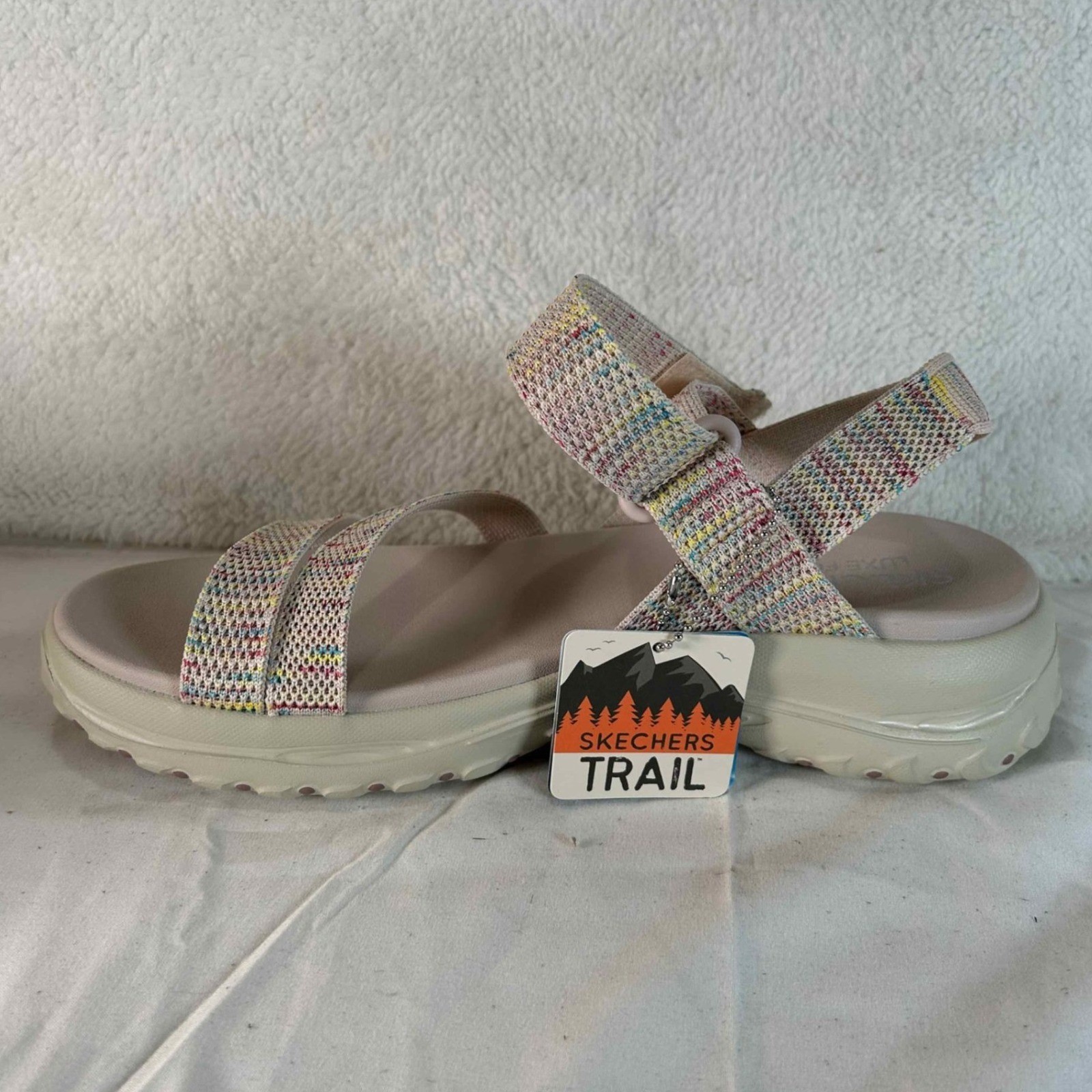 Skechers Reggae Bound Sweet Crush Vegan Machine Washable Sandals Women’s 11 New