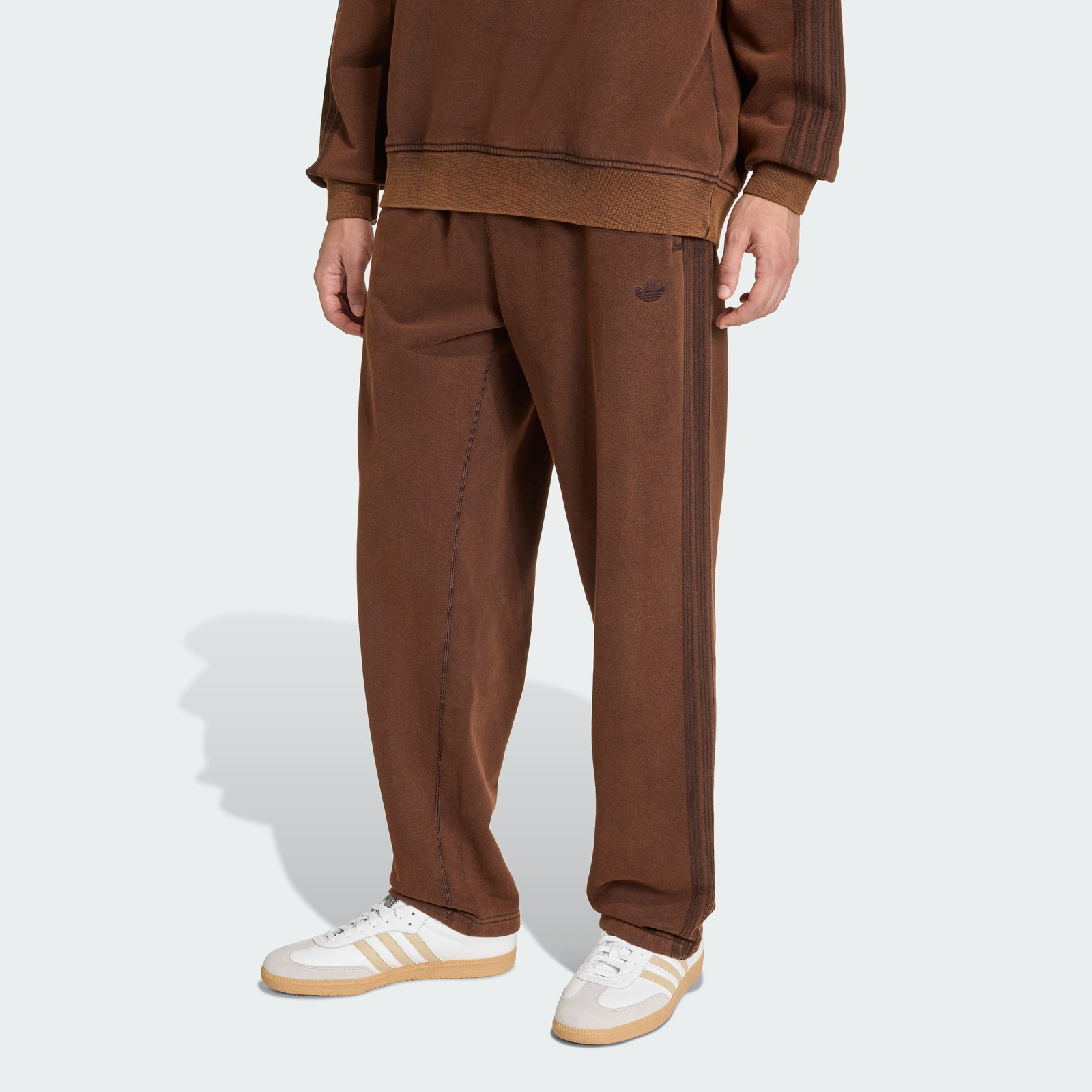 adidas men PREMIUM ESSENTIALS RETRO WASHED OPEN HEM PANTS