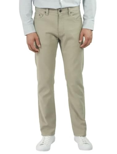 Jachs New York Men’s Straight Fit Stretch 5 Pocket Twill Pant Gray,Tan,Navy New!