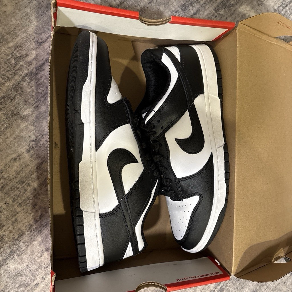 Nike Dunk Low Retro Black White “Panda” – Size 11 100% Authentic