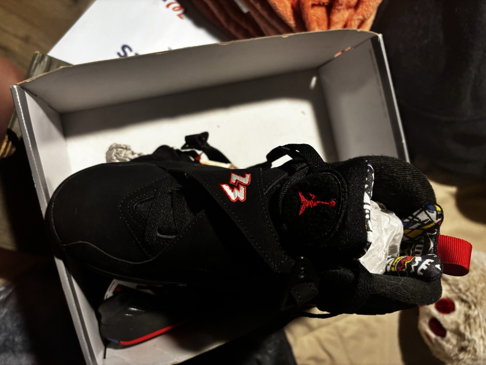 Air Jordan 8 Retro Playoff 2023 Black/True Red/White 3053810062 5.5 Size