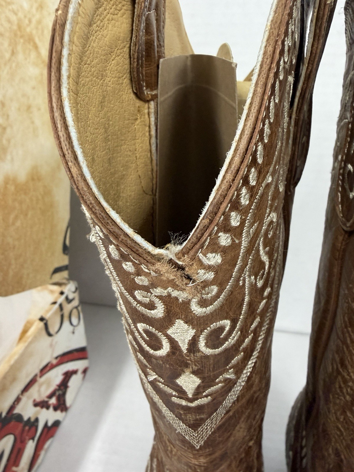 Old Gringo Yippee Ki Yay womens COWBOY BOOTS SINTRA 13″ 7.5 NEW SEE DESCRIPTION