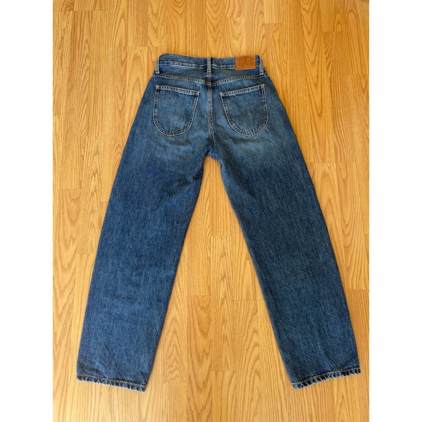 Twin Doves Denim by Emerson Fry The Barrel Jean in Dark Nova size 24