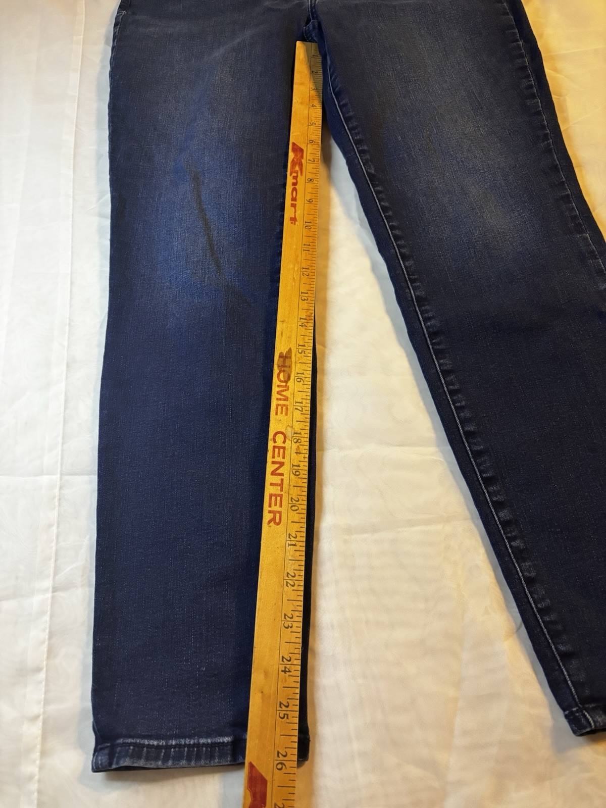 Talbots Women’s Blue Dark Wash Jegging Jeans Size 8 Mid Rise Stretch 5-Pocket