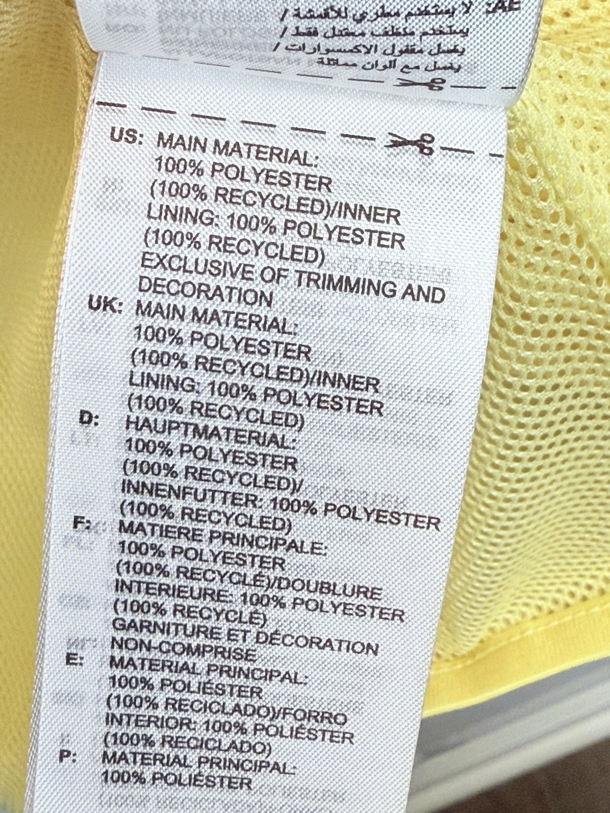 New adidas Essentials Woven 3-Stripes Windbreaker Jacket Men’s 2XL IM7847 Yellow