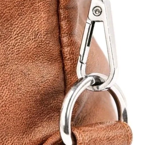 Lot’s Of Pockets Brown Faux Leather Large Purse ,roomy Stylish All Seasons