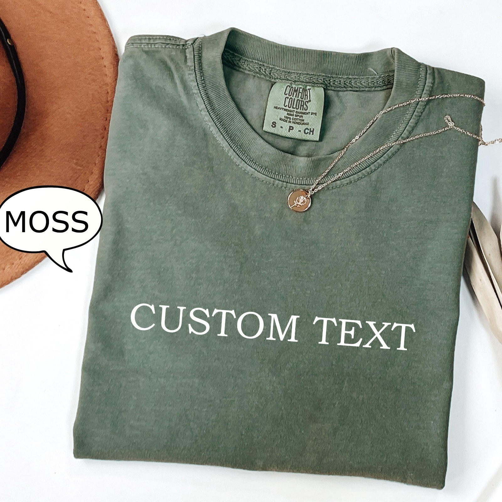 Custom Text T-Shirt Personalized Graphic Tee Custom Design Gift Unisex Shirt