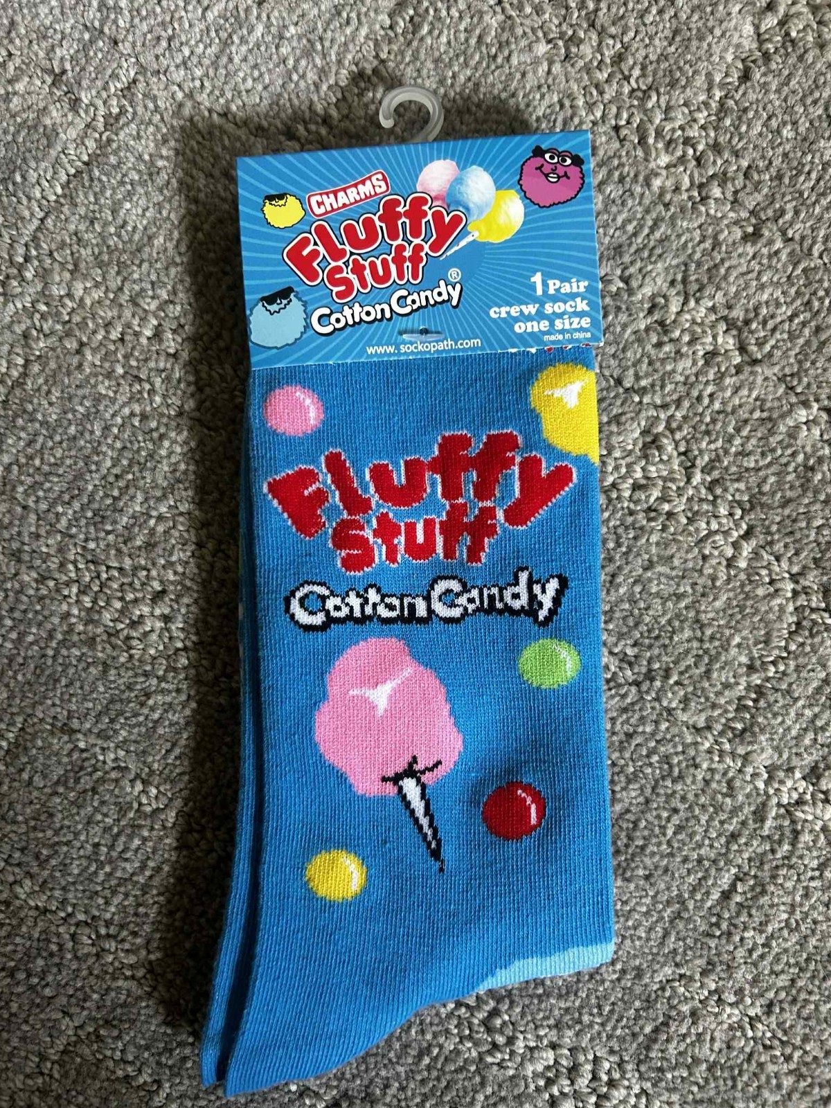 Novelty Crew Crazy Colorful Socks Candy Sweets Hot Tamale Bubble Gum Tootsie Pop